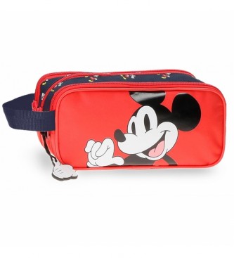 Joumma Bags Mickey Mouse Fashion Dreifaches rotes Federmppchen