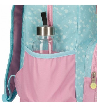 Enso Magic unicorn backpack with trolley pink