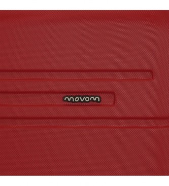 Movom Movom Galaxy Rigid Luggage Set 55-68-78cm Burgundy