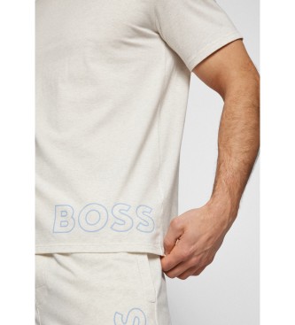 BOSS T-shirt Pyjama 50472750 bege