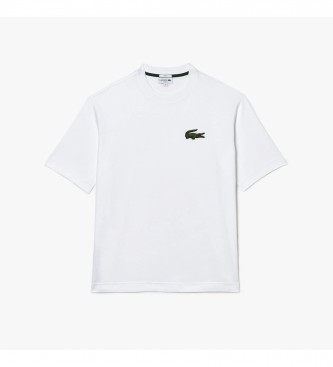 Lacoste Hvid T-shirt med logo
