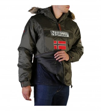 Geographical Norway Giacca uomo barman verde