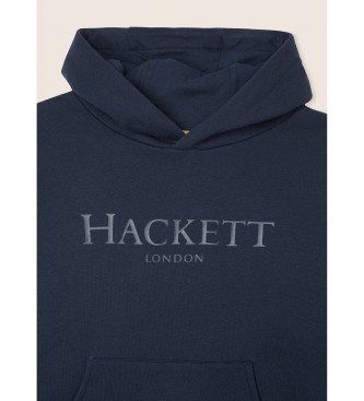 Hackett London Felpa blu navy di Ldn Hdy