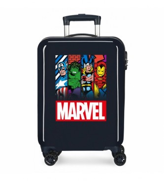 Joumma Bags Valigia cabina rigida Marvel Action 55 cm Blu scuro