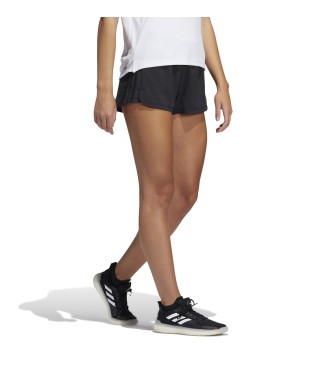 adidas Pantaloncini Pacer Heather 3 strisce in tessuto neri