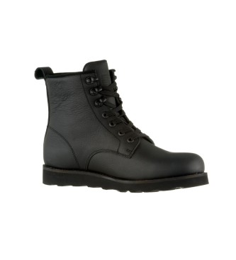 Levi's Darrow Wedge leather boots black