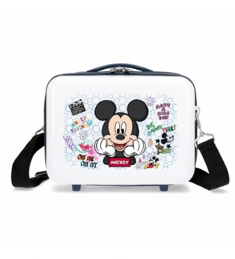 Disney Mickey Be Cool Kulturtasche Wei -29x21x15cm