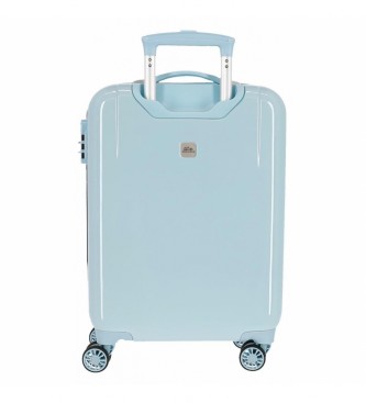 Disney Minnie My Happy Place Cabin Suitcase Azul Claro -38x55x20cm