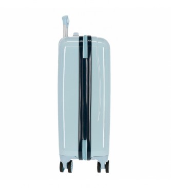 Disney Jasnoniebieska walizka kabinowa Frozen Own Your Destiny -34x55x20cm