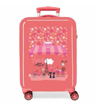 Roll Road Valise Coffee Shop Cabin Coral -38x55x20cm