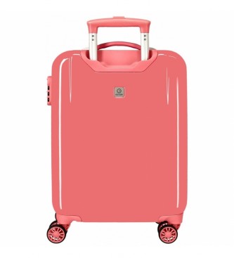 Roll Road Coffee Shop Cabin Suitcase Coral -38x55x20cm