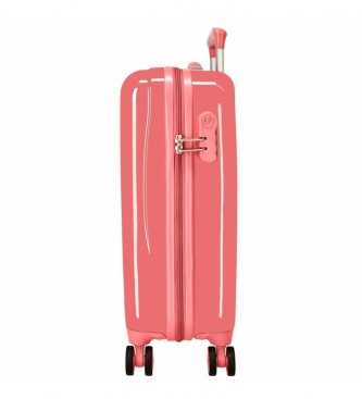 Roll Road Coffee Shop Cabin Suitcase Coral -38x55x20cm