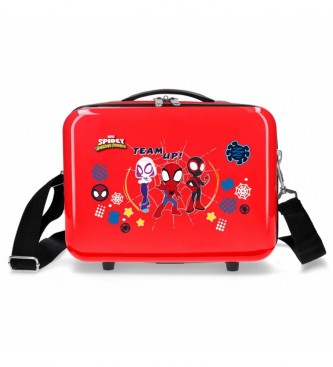Joumma Bags Toilet bag Spidey and friends Red -29x21x15cm