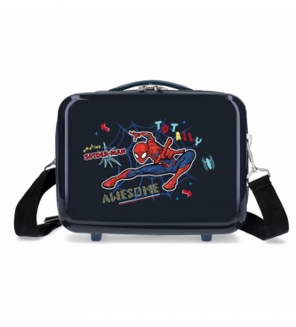 Joumma Bags Totally Awesome Spiderman Totally Awesome Navy Toilet Bag -29x21x15cm