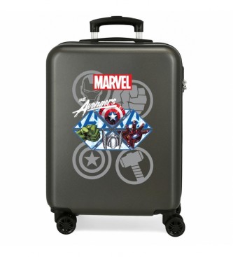 Joumma Bags Avengers Heroes kabinekuffert sort -38x55x20cm