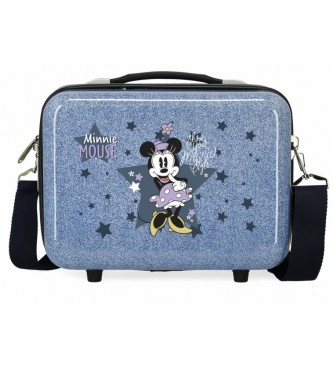 Disney Neceser Minnie Style Azul -29x21x15cm-
