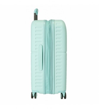 Pepe Jeans Medium Suitcase Nerea Turquoise -48x70x28cm