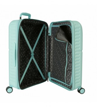 Pepe Jeans Medium Suitcase Nerea Turquoise -48x70x28cm