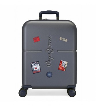 Pepe Jeans Kay Valise cabine extensible Marine -40x55x20cm
