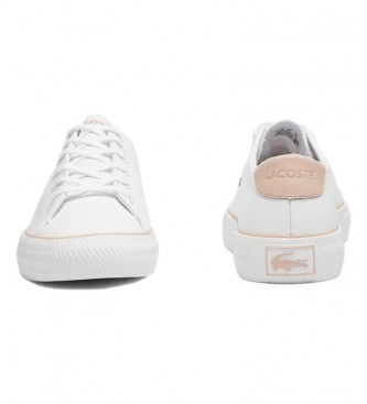 Lacoste Gripshot BL 21 1 CFA sapatos de couro branco, rosa