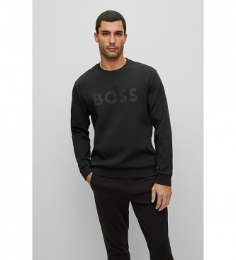 BOSS Relaxed Fit sweatshirt black