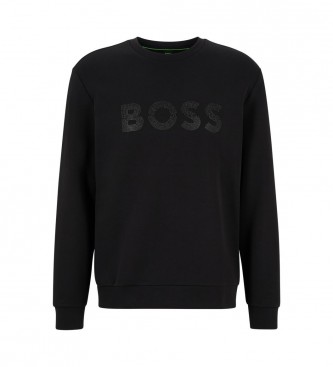 BOSS Relaxed Fit sweatshirt black