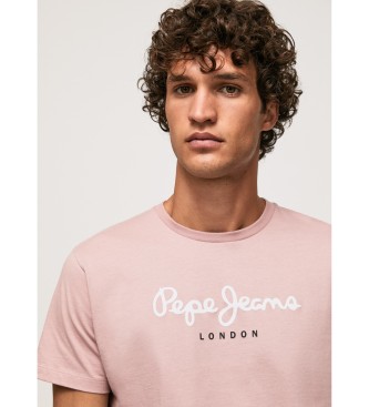 Pepe Jeans Camiseta Eggo N rosa