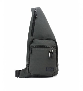 Privata Mochila de hombre Privata en nylon color gris