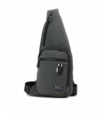 Privata Mochila de hombre Privata en nylon color gris