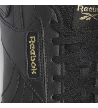 Reebok Sneaker Glide in pelle nera