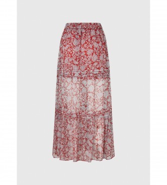 Pepe Jeans Brunella skirt red
