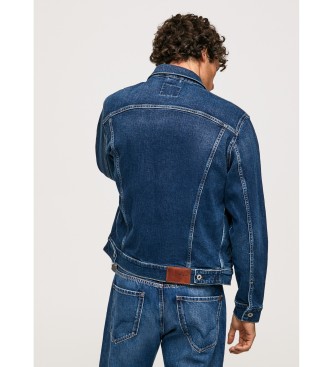 Pepe Jeans Casaco com pinner azul