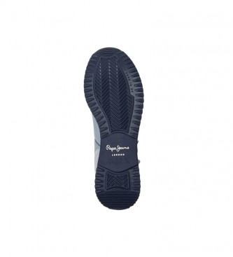 Pepe Jeans Zapatillas de Piel Combinadas Tour Transfer marino