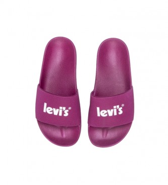 Levi's Flip Flops June Poster S Lilac