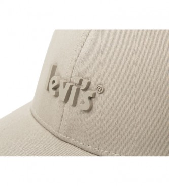 Levi's Pster Logotipo Flexfit Cap bege