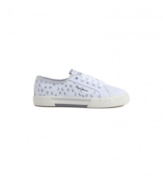 Pepe Jeans Zapatillas Bsicas Brady Shine blanco