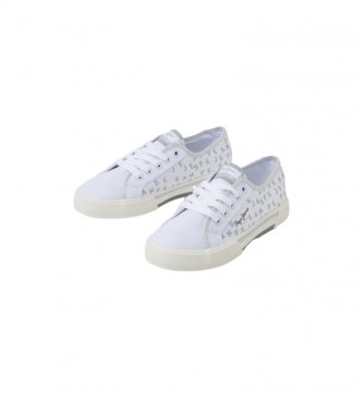 Pepe Jeans Zapatillas Bsicas Brady Shine blanco