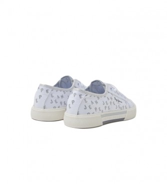 Pepe Jeans Zapatillas Bsicas Brady Shine blanco