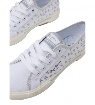 Pepe Jeans Zapatillas Bsicas Brady Shine blanco