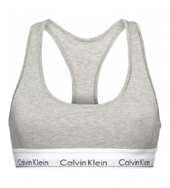 Calvin Klein Soutien de Algodão Moderno Cinzento