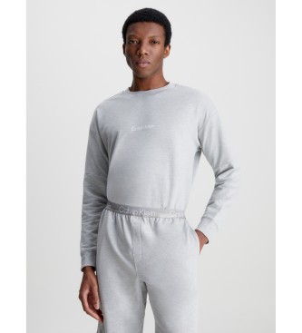 Calvin Klein Sweatshirt Modern Structure grau