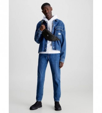 Calvin Klein Jeans Sac  dos recycl noir -15x38x8,5cm