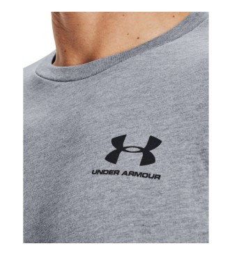 Under Armour Camiseta de manga corta UA Sportstyle gris claro