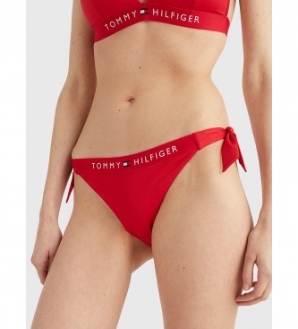 Tommy Hilfiger Bas de bikini Vichy rouge