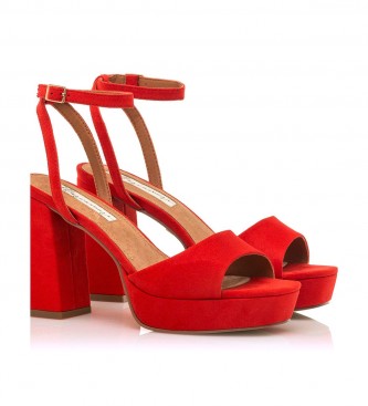 Mariamare Sandals Roseta Red -Heel height 9cm