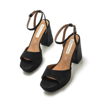 Mariamare Sandals Roseta Black -Heel height 9cm