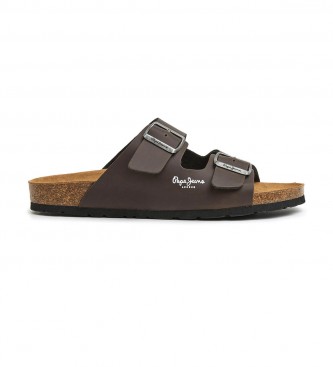 Pepe Jeans Sandlias anatmicas Double Kansas brown