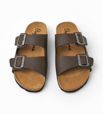 Pepe Jeans Sandlias anatmicas Double Kansas brown
