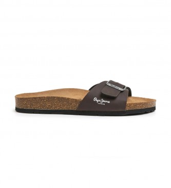 Pepe Jeans Sandalen Bio Einzelne Kansas braun