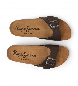 Pepe Jeans Sandalen Bio Einzelne Kansas braun